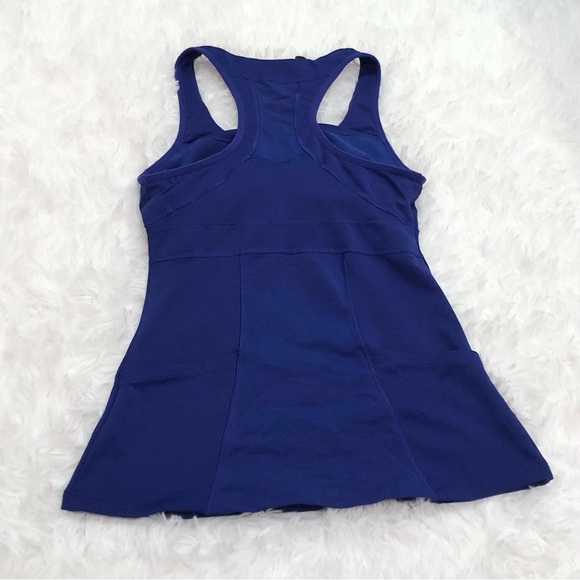 Athleta PR Racerback Tank 2 Running Yoga Sapphire Blue XS - Picture 3 of 10